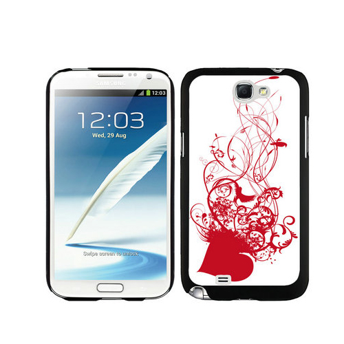 Valentine Love Samsung Galaxy Note 2 Cases DPV | Women - Click Image to Close